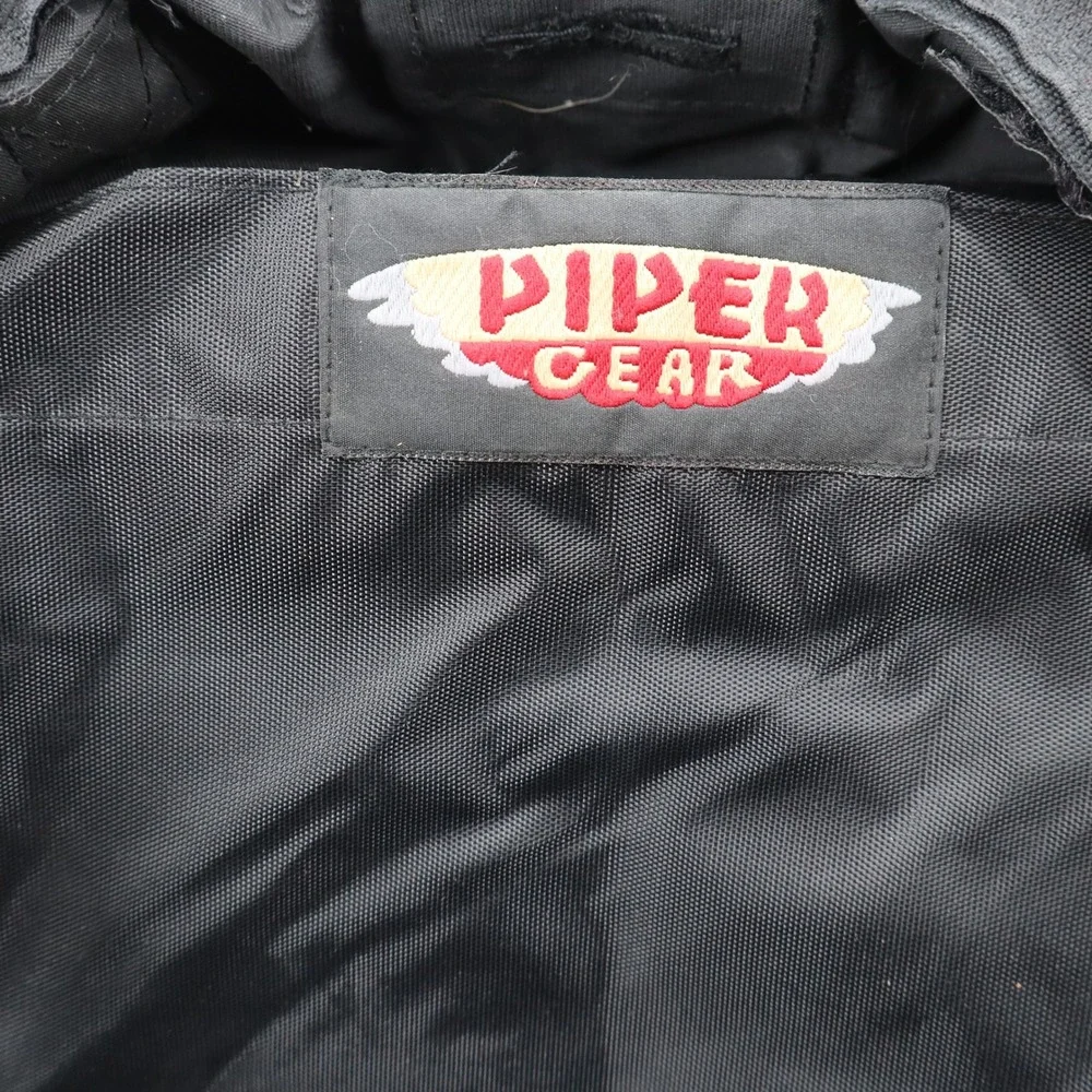 Piper Gear Tactical Backpack Unisex Large Black Canvas Rugged Gorpcore Bag‎